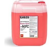 Охлаждающая низкозамерзающая жидкость ENEOS Antifreeze Super Cool -40C 10 кг, red Z0076