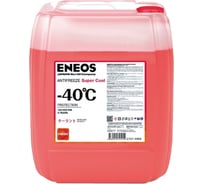 Охлаждающая низкозамерзающая жидкость ENEOS Antifreeze Super Cool -40C 20 кг, 18.5 л, red Z0077