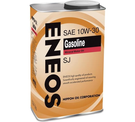 Моторное масло ENEOS Gasoline SJ Минерал 10W30 0,94л 1000126
