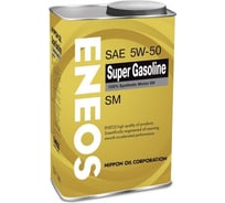 Моторное масло ENEOS Super Gasoline SM, синтетика, 5W50, 0.94 л oil4077