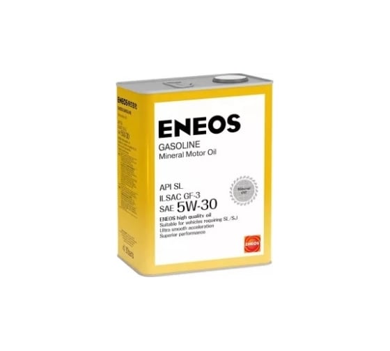 Моторное масло ENEOS Gasoline минеральное, 5W-30, SL, 1 л oil5068