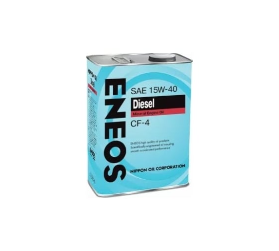 Моторное масло ENEOS Diesel CF-4, минеральное, 15W40, 0.94 л 1000036