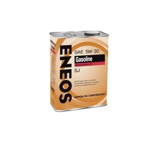 Моторное масло ENEOS Gasoline SJ, минеральное, 5W30, 0.94 л 1000106