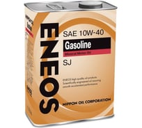 Моторное масло ENEOS Gasoline SJ, минеральное, 10W40, 4 л 1000134