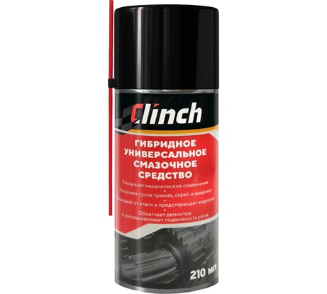 Гибридное универсальное смазочное средство Clinch флакон 210 мл 29128