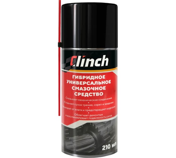 Гибридное универсальное смазочное средство Clinch флакон 210 мл 29128