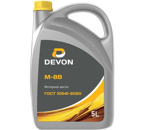 Моторное масло Devon Девон М-8В, канистра 5 л 338662099