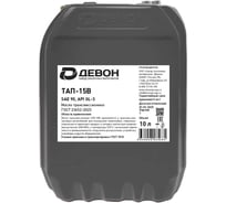 Моторное масло Devon ТАП-15В, канистра 10л 338662415