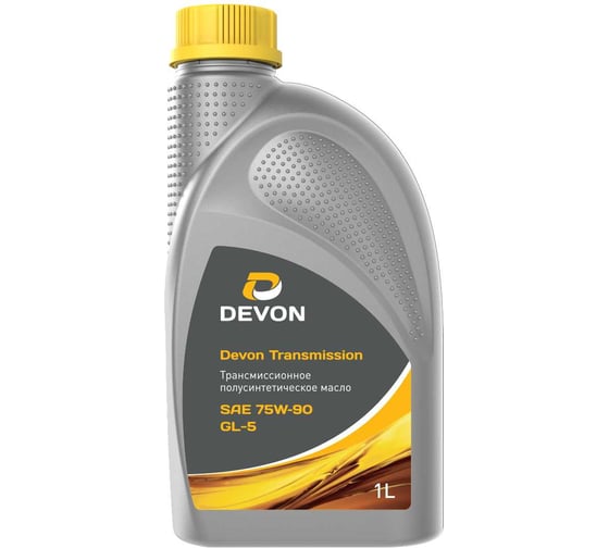 Моторное масло Devon Transmission 75W-90 GL-5, канистра 1 л 338661636 1