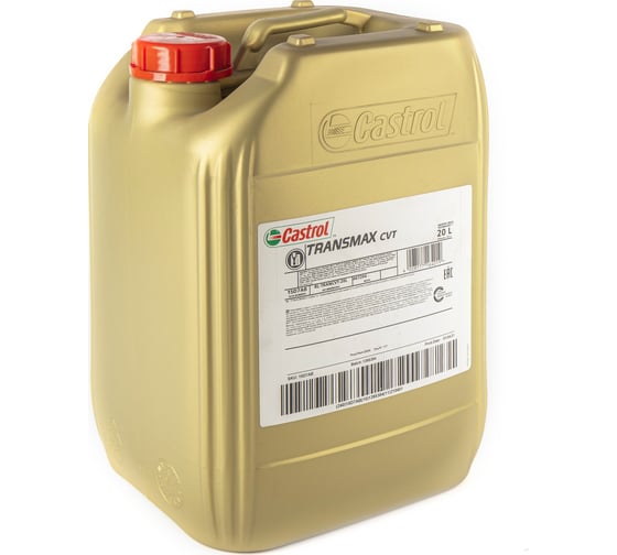 Трансмиссионное масло Castrol Transmax CVT, 20 л 15D7AB