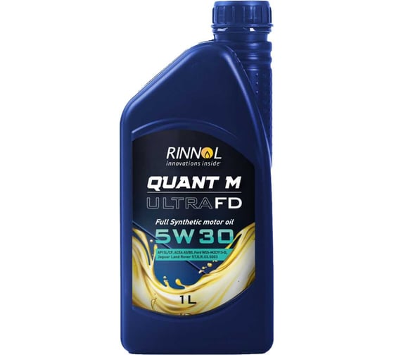 Моторное масло RINNOL QUANT М ULTRA FD синтетическое, 5W-30, 1 л 100605