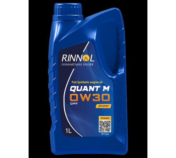 Моторное масло RINNOL QUANT M синтетическое, 0W-30, DPF, 1 л 193244