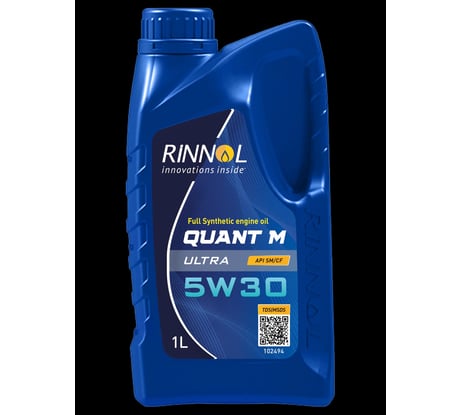 Моторное синтетическое масло RINNOL QUANT М ULTRA 5W-30, 1 л 191714