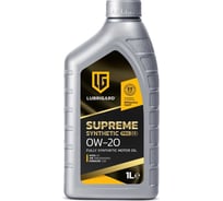 Моторное масло lubrigard SUPREME SYNTHETIC PRO C5 0W-20 LGPSPMSC5020CH12 28817012