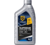 Моторное масло lubrigard supreme synthetic pro 0w-40 LGPSPMS040CH12 28817018