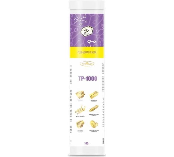 Резьбовая паста Denzol's TP-1000, картридж 500 г DP0003