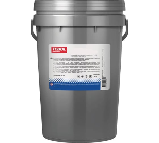 Трансмиссионное масло TEBOIL fluid e ведро 20л 3474329