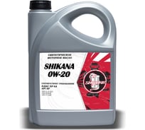 Моторное масло SHIKANA se 0w-20 sp синтетическое 5л 78585