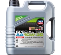 Масло моторное НС-синтетическое Special Tec AA 10W-30 Diesel 10W-30 CK-4 E9, 4 л LIQUI MOLY 39027