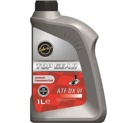 Синтетическое трансмиссионное масло LUBRICO TOP GEAR ATF DX VI, 1 л L-EX-ATFDXVI-1