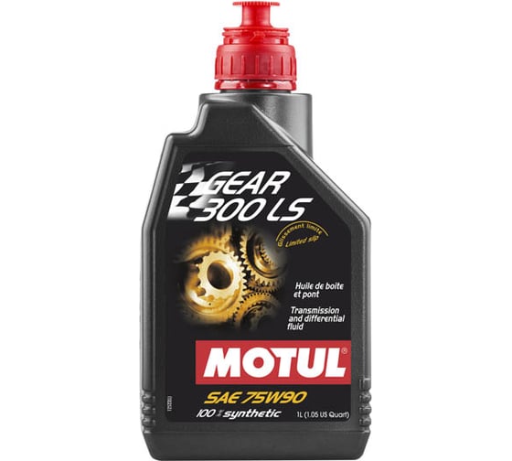 Трансмиссионное масло Gear 300 LS 75W90 1 л MOTUL 105778
