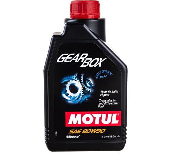 Трансмиссионное масло Gearbox 80W90 1 л MOTUL 105787 1