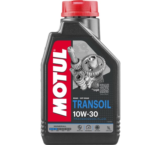 Трансмиссионное масло TRANSOIL 10W30 1 л MOTUL 105894 1