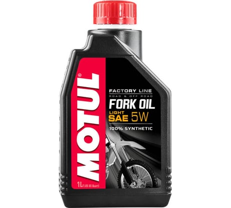 Вилочное и амортизаторное масло FORK OIL FL L 5W 1 л MOTUL 105924