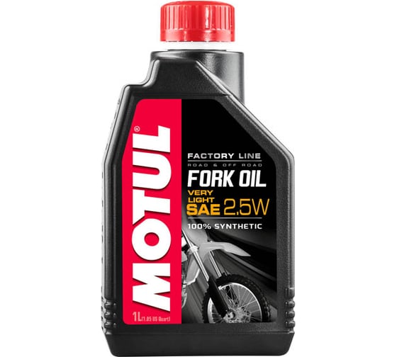Вилочное и амортизаторное масло FORK OIL FL V L 2.5W 1л MOTUL 105962 1