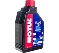 Трансмиссионное масло MOTUL TRANSLUBE EXPERT 75W90, 1л, для редуктора подвесных лодочных двигателей 108860
