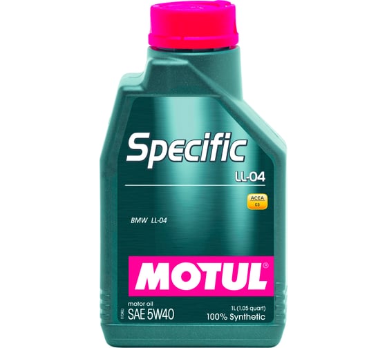 Синтетическое масло Specific LL-04 BMW 5W40 1 л MOTUL 101272