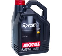 Синтетическое масло Specific LL-04 BMW 5W40 5л MOTUL 101274
