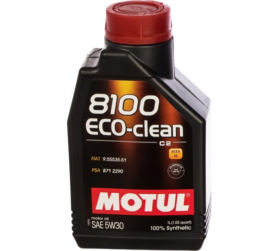 Синтетическое масло 8100 ECO-clean 5W30 1л MOTUL 101542