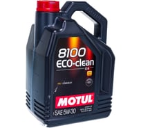 Синтетическое масло 8100 ECO-clean 5W30 5л MOTUL 101545