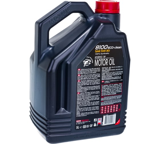 Синтетическое масло 8100 ECO-clean 5W30 5л MOTUL 101545