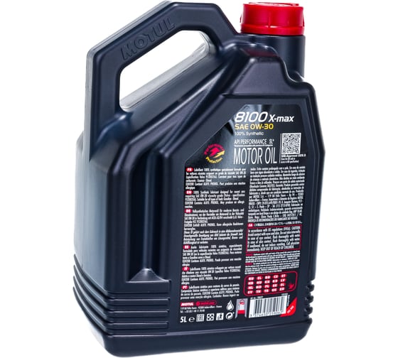 Синтетическое масло 8100 X-max SAE 0W30 5л MOTUL 106571