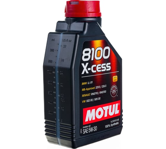 Синтетическое масло 8100 X-cess 5W30 1л MOTUL 108944