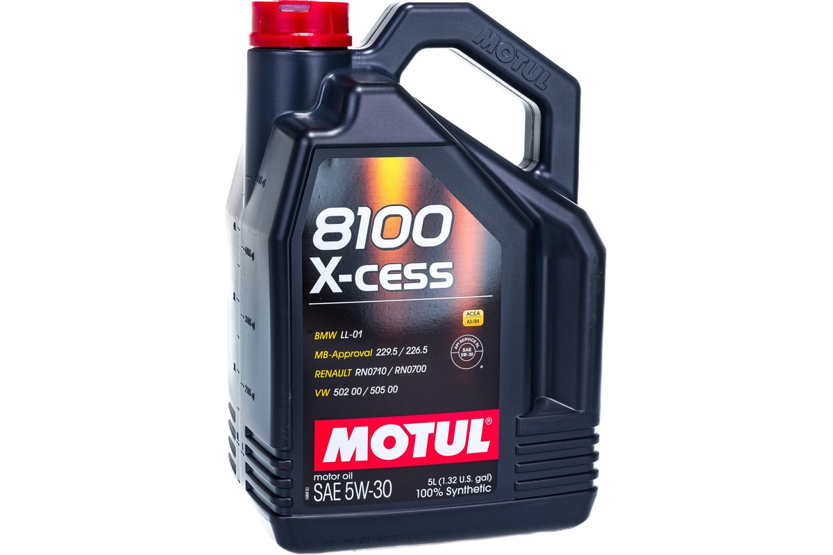 Motul 8000 X-Cess 5W40 5L SAE Full Synthetic Engine Oil