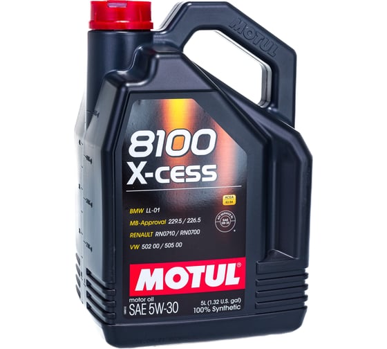 Синтетическое масло 8100 X-cess 5W30 5л MOTUL 108946 - выгодная цена ...