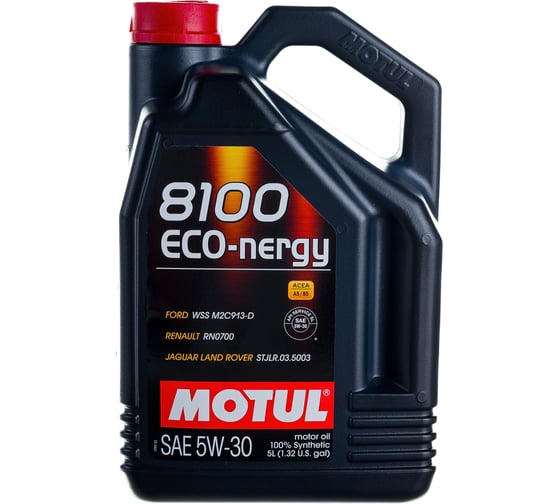 Синтетическое масло 8100 ECO-nergy 5W30 5л MOTUL 102898