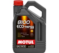 Синтетическое масло 8100 ECO-nergy 5W30 4л MOTUL 104257