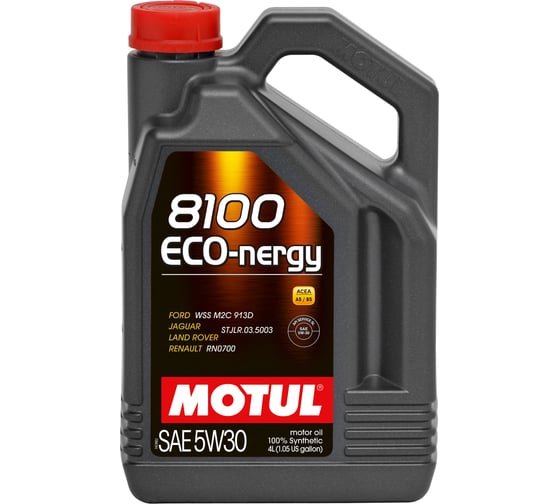Синтетическое масло 8100 ECO-nergy 5W30 4л MOTUL 104257 1