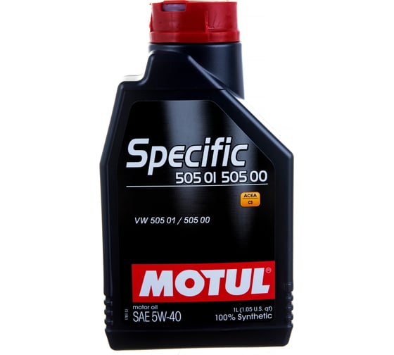 Синтетическое масло Specific 505.01 5W40 1л MOTUL 101573