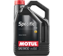 Синтетическое масло Specific RN 0720 5W30 5л MOTUL 102209