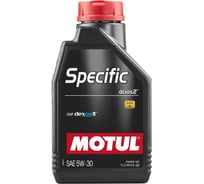 Синтетическое масло SPECIFIC DEXOS2 SAE 5W30 1л MOTUL 102638