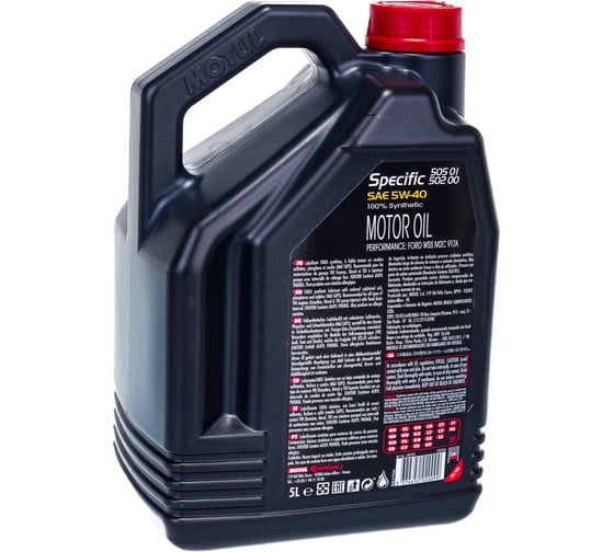 Синтетическое масло Specific 505.01 5W40 5л MOTUL 101575