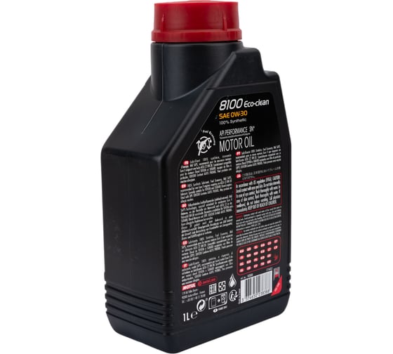 Синтетическое масло 8100 ECO-clean 0W30 1л MOTUL 102888