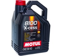 Синтетическое масло 8100 X-cess 5W40 5 л  MOTUL 102870