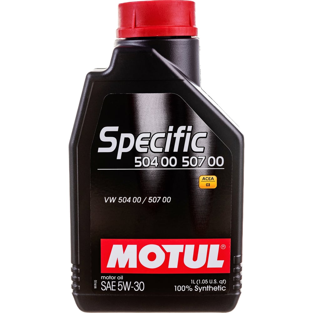 Синтетическое масло Specific VW 504 00 507 00 5W30 1л MOTUL 106374 ...