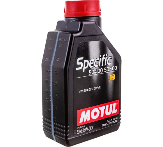 Синтетическое масло Specific VW 504 00 507 00 5W30 1л MOTUL 106374